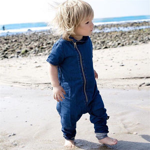 Adorable Jeans Baby Onesie - Smart Cute Babies
