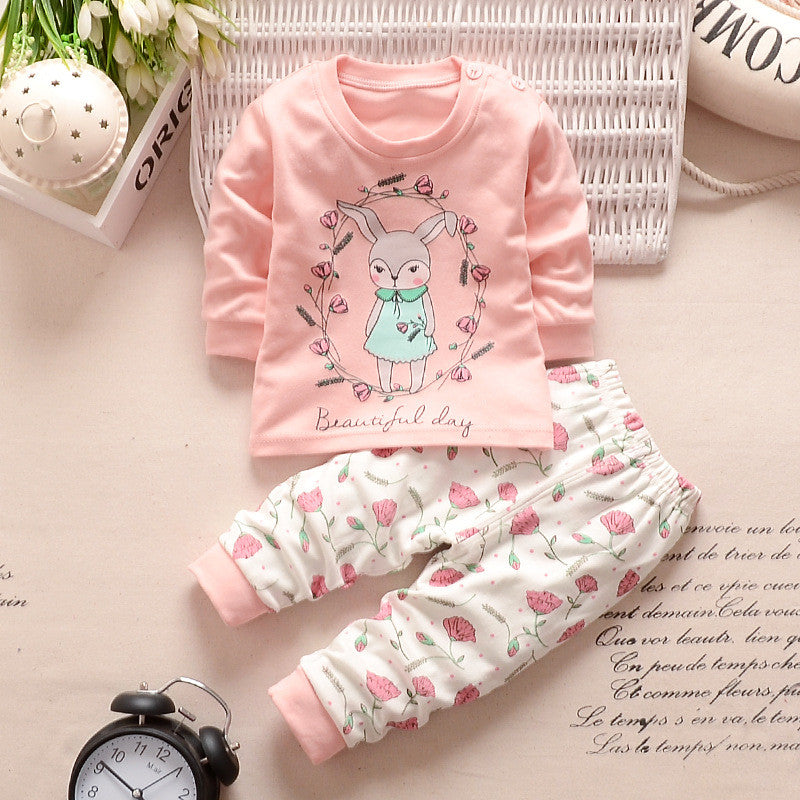 2-pc Pink Bunny Set - Smart Cute Babies