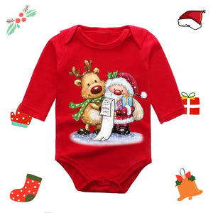 My first clearance christmas baby romper