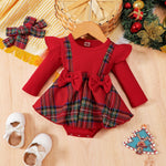 Baby Christmas Rompers
