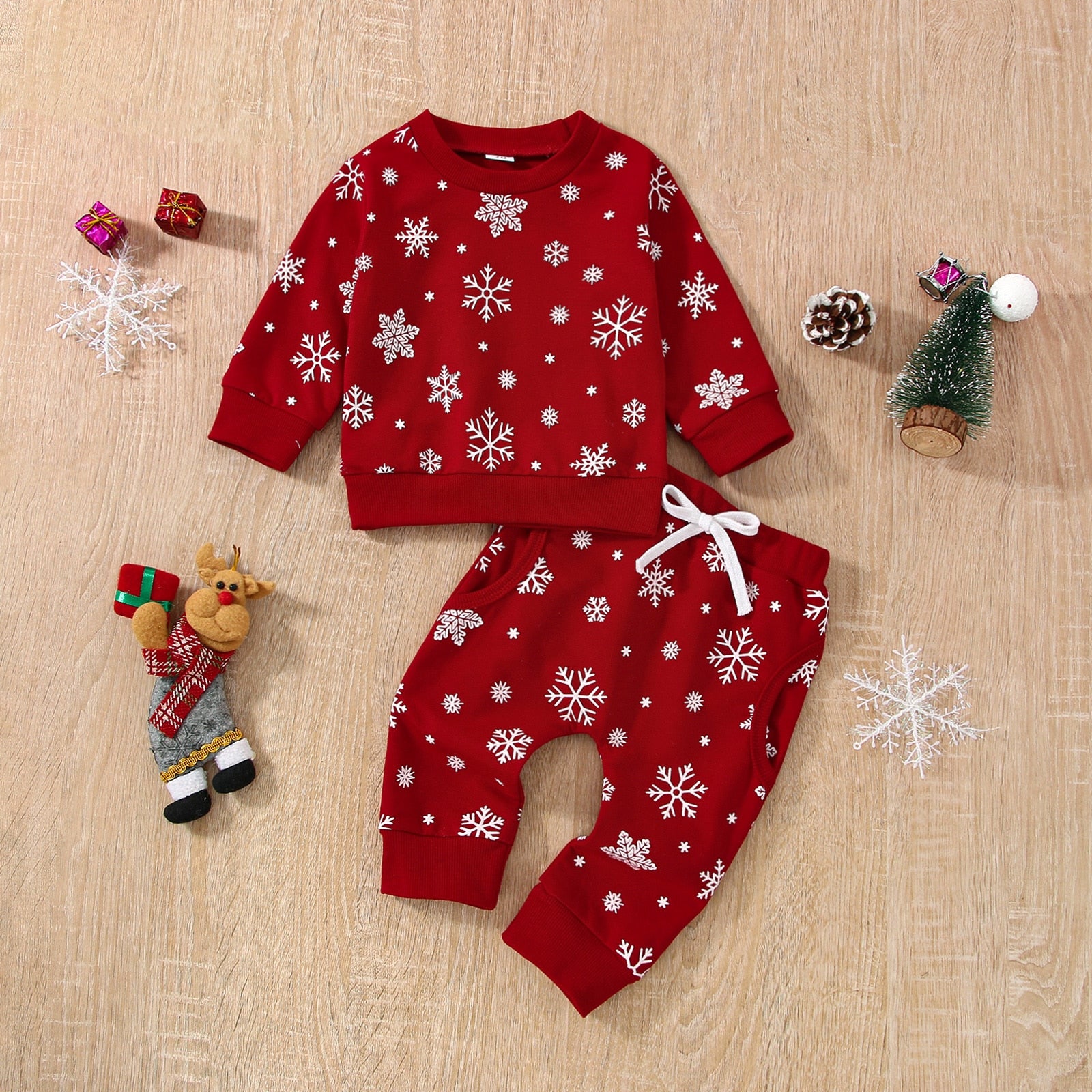 Christmas Snowflakes Outfit