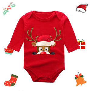 My First Christmas Baby Romper