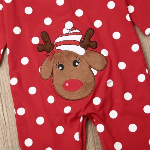 Christmas Baby Romper (footed)