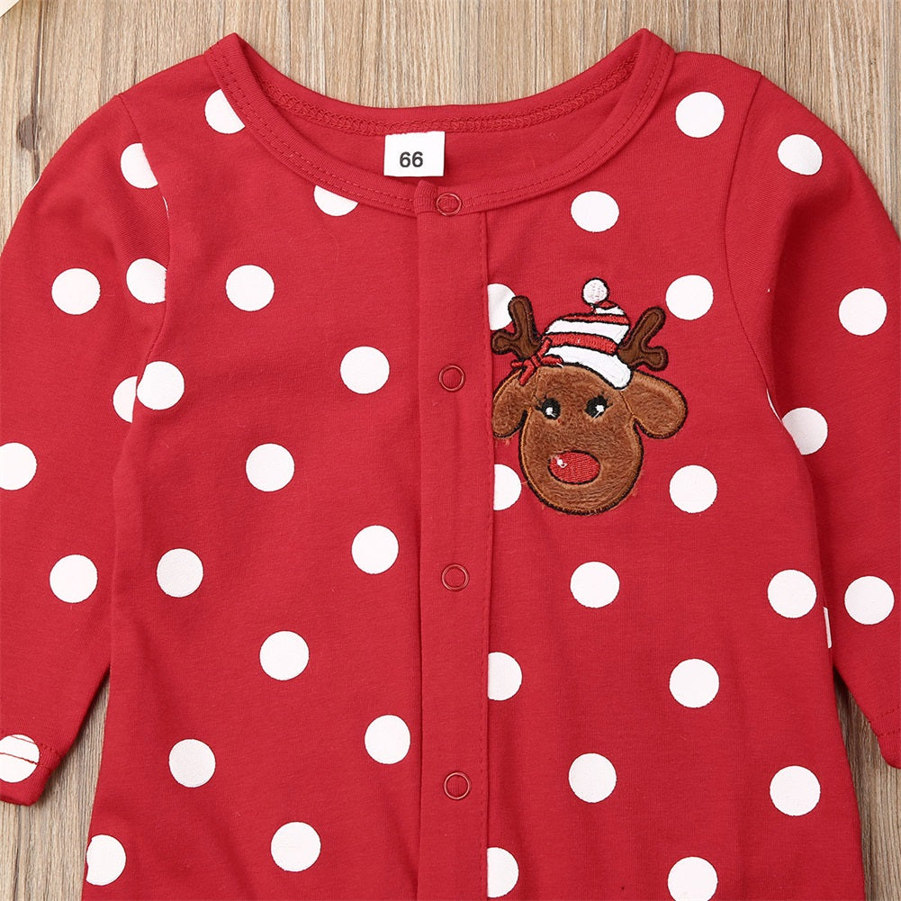 Christmas Baby Romper (footed)
