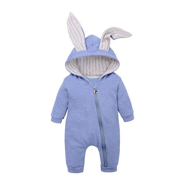 Cartoon Rabbit Hooded Jumpsuit Music Festival Long Sleeve - Temu