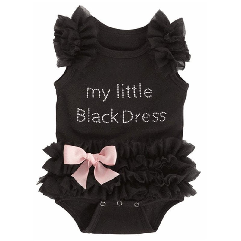 My Little Black Dress Baby Romper - Smart Cute Babies