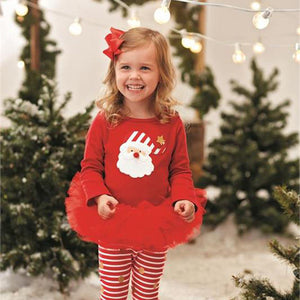 Cute 2-pc Santa Outfit - Smart Cute Babies