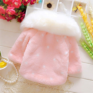 Lovely Faux Fur Coat - Smart Cute Babies