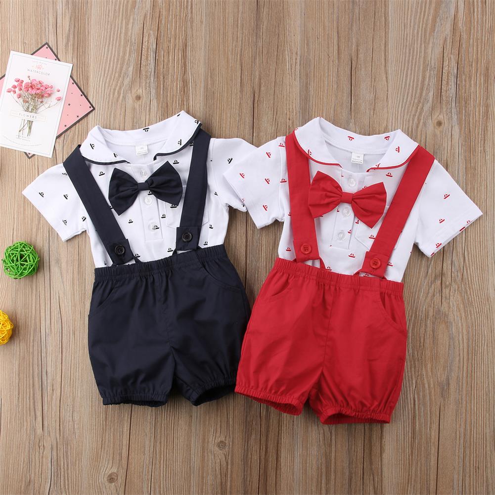 2 Pc Baby Boy Gentleman Outfit - Smart Cute Babies